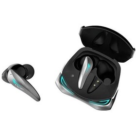 Resim Rampage Clutch T01 Siyah/gümüş 4 Mikrofonlu Enc+anc Oyuncu Bluetooth V5.3 Tws Gerçek Kablosuz Kulaklık 