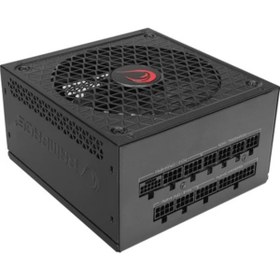 Resim AyrStore RAMPAGE RAGE P10 850W 80+ GOLD APFC HDB 14CM FAN FULL MODULER PSU (SİYAH) 