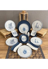 Resim Blue Magic Takım Kahvaltı 19 Parça 6 Kişilik 