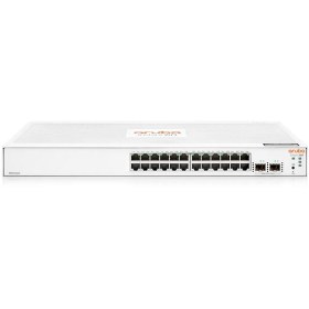 Resim HPE JL812A 24 PORT GIGABIT + 2X1GB SFP UPLINK YÖNETİLEBİLİR RACKMOUNT SWITCH 