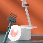 Resim 1 Adet Tarak Temizleme Fırçası - Saç Tarağı ve Fırçalar için Dayanıklı Plastik Manuel Dolaşma Çözücü, Banyo & Yatak Odası Temizlik Aracı, Elektriksiz, Hassas Yüzeyler İçin Nazik, Ergonomik Saplı, Kolay Temizlenir, Kişisel Bakım 