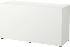 Resim Dolap kombinasyonu, beyaz, 120x42x65 cm, LAPPVIKEN 