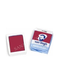 Resim Talens Van Gogh 1/2 Tablet Sulu Boya 567 Permanent Red Violet 