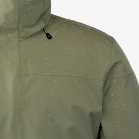 Resim Quechua Erkek Sıcak Tutan Outdoor Yağmurluk - Yeşil - NH500 -10 °c 