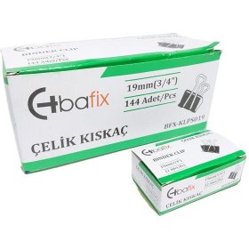Resim Bafix Kıskaç (Klips) Çelik 19 MM Bfx-Klps019 