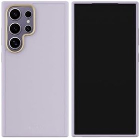 Resim Blueo Samsung S24 Ultra Uyumlu Deri Premium Mor Kılıf 