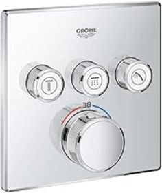 Resim Genel Markalar Grohtherm Smartcontrol Üç Noktadan Akış Kontrollü Kumanda - 29126000 