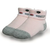 Resim Bibaby Biorganic Cunning Havlu Çorap 68375 Pembe 