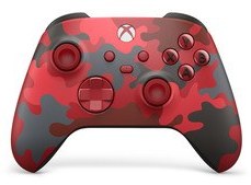 Resim Microsoft XBOX Daystrike Camo Special Edition Wireless Controller, Red 