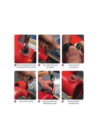 Resim Vkemall Dayanıklı Paslanmaz Çelik Diş Açma Takımı - 15 Parça, Ergonomik Tutma Kolu, Taşıma Çantası 