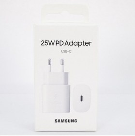 Resim Samsung Galaxy Uyumlu A53 5g Type-C Fast Şarj Adaptörü 25W Beyaz (Samsun 