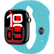 Resim General Mobile GM 20 Uyumlu Turkuaz Akıllı Saat Watch10 2025 Hediyeli AMOLED EKRAN 