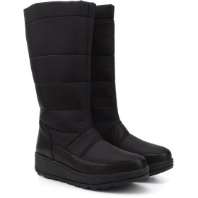 Resim Gönderi R Kadın Siyah Fermuarlı Kauçuk Taban Comfort Kar Botu Gkzb13446580 Siyah 