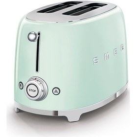 Resim Smeg TSF01 2 Dilim Ekmek Kızartma Makinesi Yeşil 