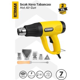Resim RTRMAX RTM303A Sıcak Hava Tabancası 2000 W 