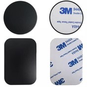 Resim KOİ TECH 2adet Telefon Araç Içi Tutucu Metal Plaka Mıknatıslı Tutucular Için 3m 2x Araç Telefon Tutucusu 