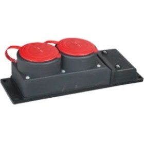 Resim Nead Trifaze Kauçuk 2 Li Priz 