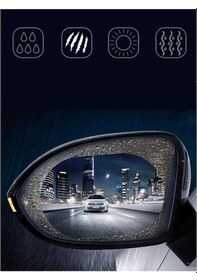 Resim Toyota Runner İle Uyumlu Dış Ayna Buğu Önleyici Ve Yağmur Tutmaz Kaydırıcı Film 
