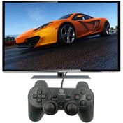 Resim 5DM Çift Titreşimli Usb Kablolu Oyun Kolu Pc Uyumlu Vibration Gamepad 