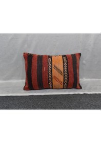 Resim Zehra Abla Halı Yeni El Dokuma Dekoratif Kilim Kırlent Yastık Kılıfı 6244 