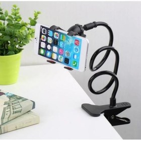 Resim ForWhat Büro Ev Ofis Personel Telefonu için Siyah Akrobat Tip Oynar Başlıklı Sabit Tutucu 