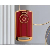 Resim ŞENYILDIZ AKSESUAR Yamaha Yeni Kasa 2021-22-23 Model Xmax 250 400 Tech Max Tricity Anahtar Kılıfı Kırmızı-Gold 