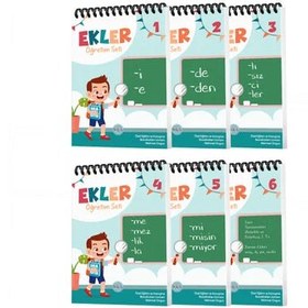 Resim Ekler Öğretim Seti - Dilbilgisi ve Morfolojik Gelişim Terapi Seti (6 Kitap) 