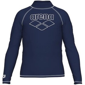 Resim Arena 006296710 Rash Vest L/s Graphic Erkek Çocuk Yüzücü Tişörtü 001 
