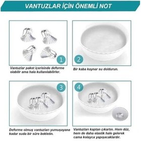 Resim Katlanabilir Araç Ön Cam Güneşliği - Yüksek Isı Yalıtımlı Ve Uv Korumalı Oto Güneşlik - Şemsiye Tipi Kolay Kurulum - Standart Boy 