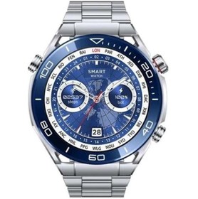 Resim bella markt Samsung S24 Uyumlu Watch Classic Sk4 Ultimate 49mm 1.45' Tam Ekran Gps/nfc/sesli Asistan Akıllı Saat 