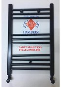 Resim 600x700 Siyah Havlupan + 2 Adet Siyah Vanalı - 10 Borulu 