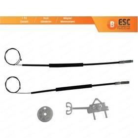 Resim Fiat Linea 323 110 2007-2018 51898679 İçin Elektrikli Arka Sol Ka 