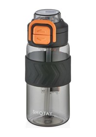 Resim Shotay Direction Su Matarası Tritan Siyah 600ml 