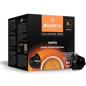 Resim Bianchi Crema Aroma Espresso kapsülleri DG 16 adet 