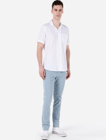 Resim Slim Fit Orta Bel Düz Paça Erkek Mavi Pantolon Colin's
