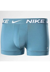 Resim Nike Dri Fit Ultra Stretch 3 Pack Micro 3 Lü Paket Kısa Boxer Mavi Yeşil Lacivert Mavi - Lacivert 