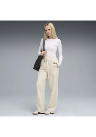 Resim Puma Class High-waist Kadın Bej Eşofman Altı 68812987 Siyah 
