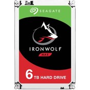 Resim Seagate IronWolf ST6000VN001 3.5" 6 TB 5400 RPM 256 MB SATA 3 HDD 