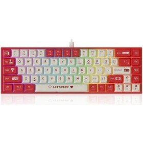 Resim Miaxtreme Leaven Siyah Daktilo K550 Kırmızı Switch Rgb Gaming Oyuncu Mekanik Klavyesi -su Geçirmez 