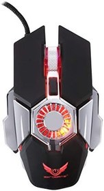 Resim MF Product Strike 0593 RGB Kablolu Fanlı Gaming Mouse Siyah 