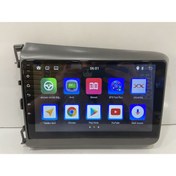 Resim Carnavi HONDA CİVİC FB7 ANDROİD CARPLAY MULTİMEDYA 4 RAM 64 HAF. QLED AHD KAMERA Uyumlu 