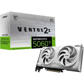 Resim Msı Geforce Rtx 5060tı 8gb Ventus 2x Oc Whıte Plus Gddr7 128bit Aeae1msı0229 