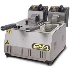 Resim Gma G1190 Fr 4000 Kcal Elektrikli 3+3 Litre Fritöz 