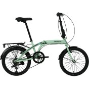 Resim Bisan Twin S Katlanır Bisiklet Mint Yeşili 