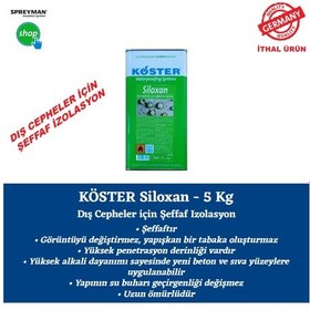 Resim Köster Siloxan - 5 Kg 
