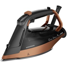 Resim Grundig Buharlı Ütü Siyah Kahverengi 2400 Watt Seramik Taban 