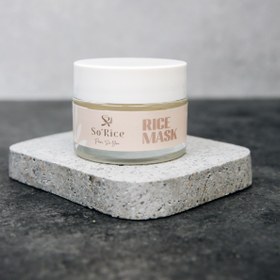 Resim Sorice Pirinç Maskesi, Cilt Tonu Eşitleyici ve Bariyer Onarıcı Yüz Maskesi 50 Ml 