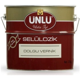 Resim Ünlü Selülozik Dolgu Vernik 12Kg 