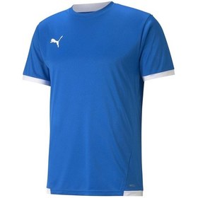 Resim Puma Teamliga Jersey Erkek Futbol Forması 70491702 Mavi 