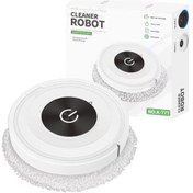 Resim 5'i 1 Arada Kablosuz Akıllı Robotlu Süpürge Çok Fonksiyonlu Süper Sessiz Mor Mor 